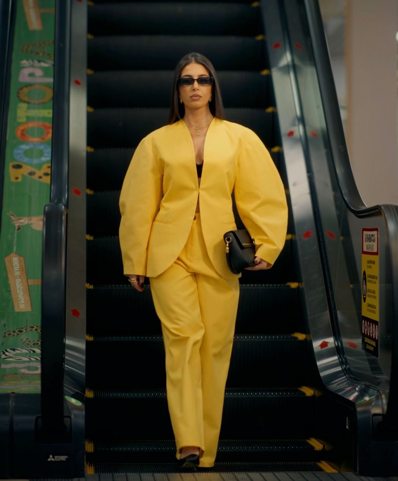 SK Structured Yellow Suit